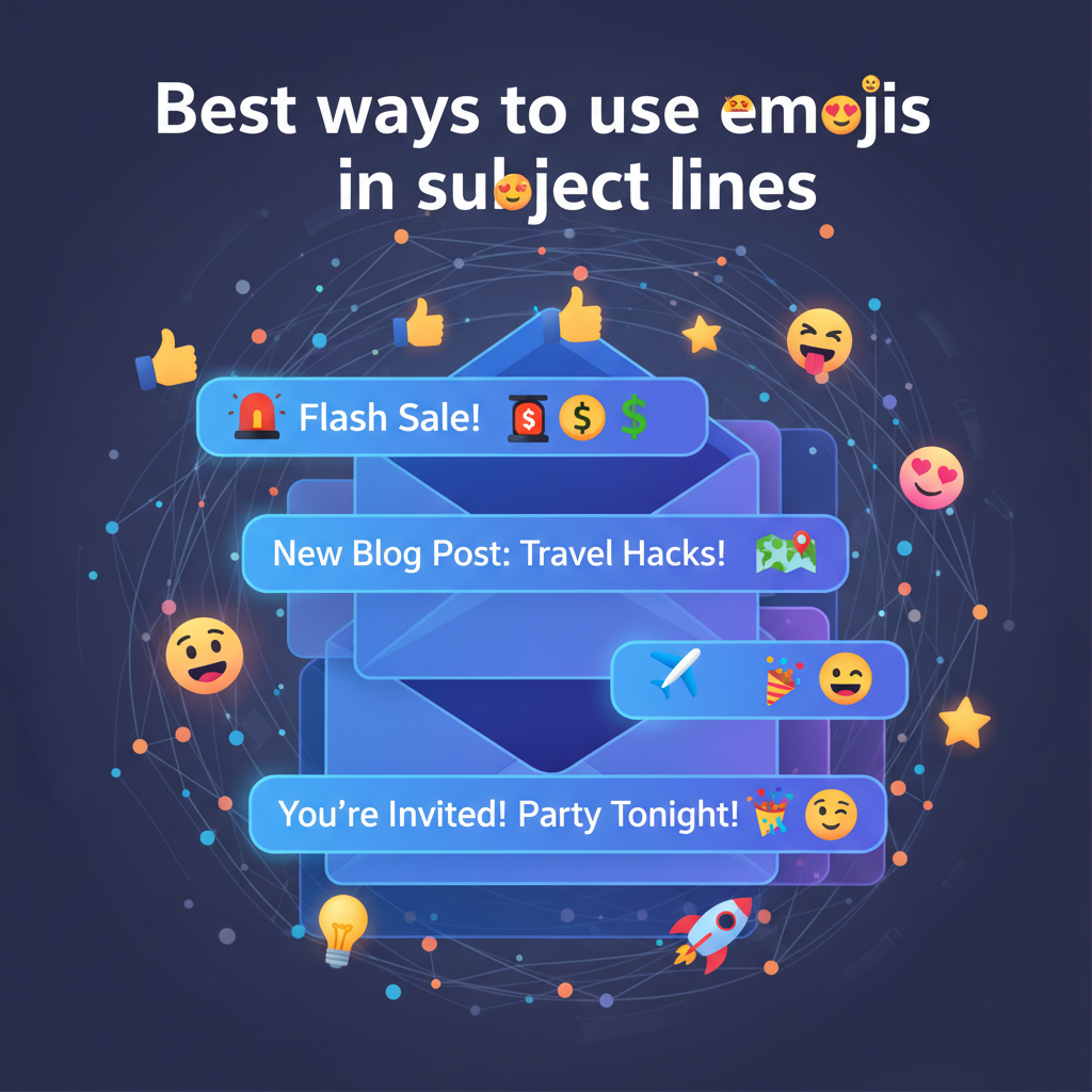 Best ways to use emojis in subject lines
