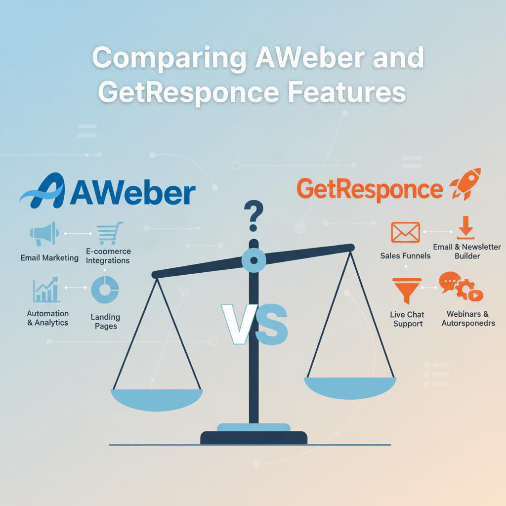 Comparing AWeber and GetResponse features