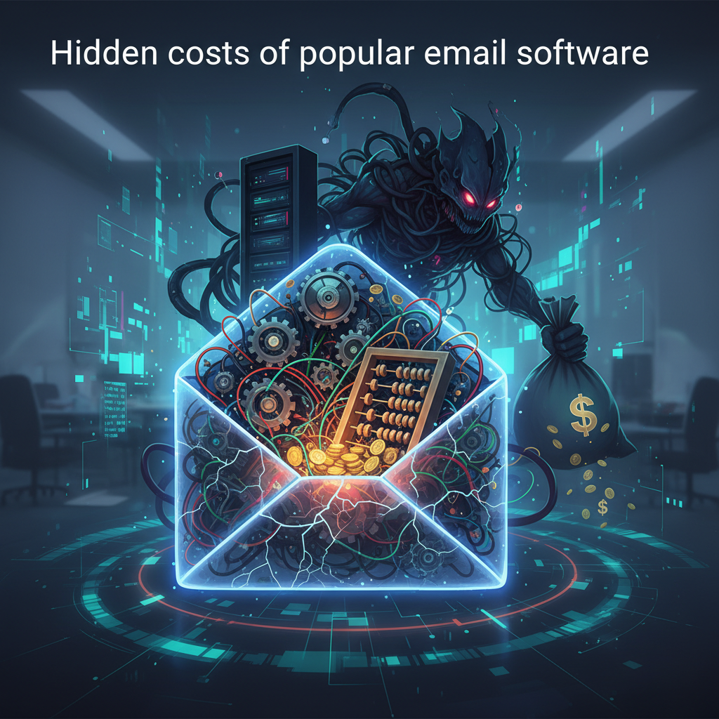 Hidden costs of popular email software