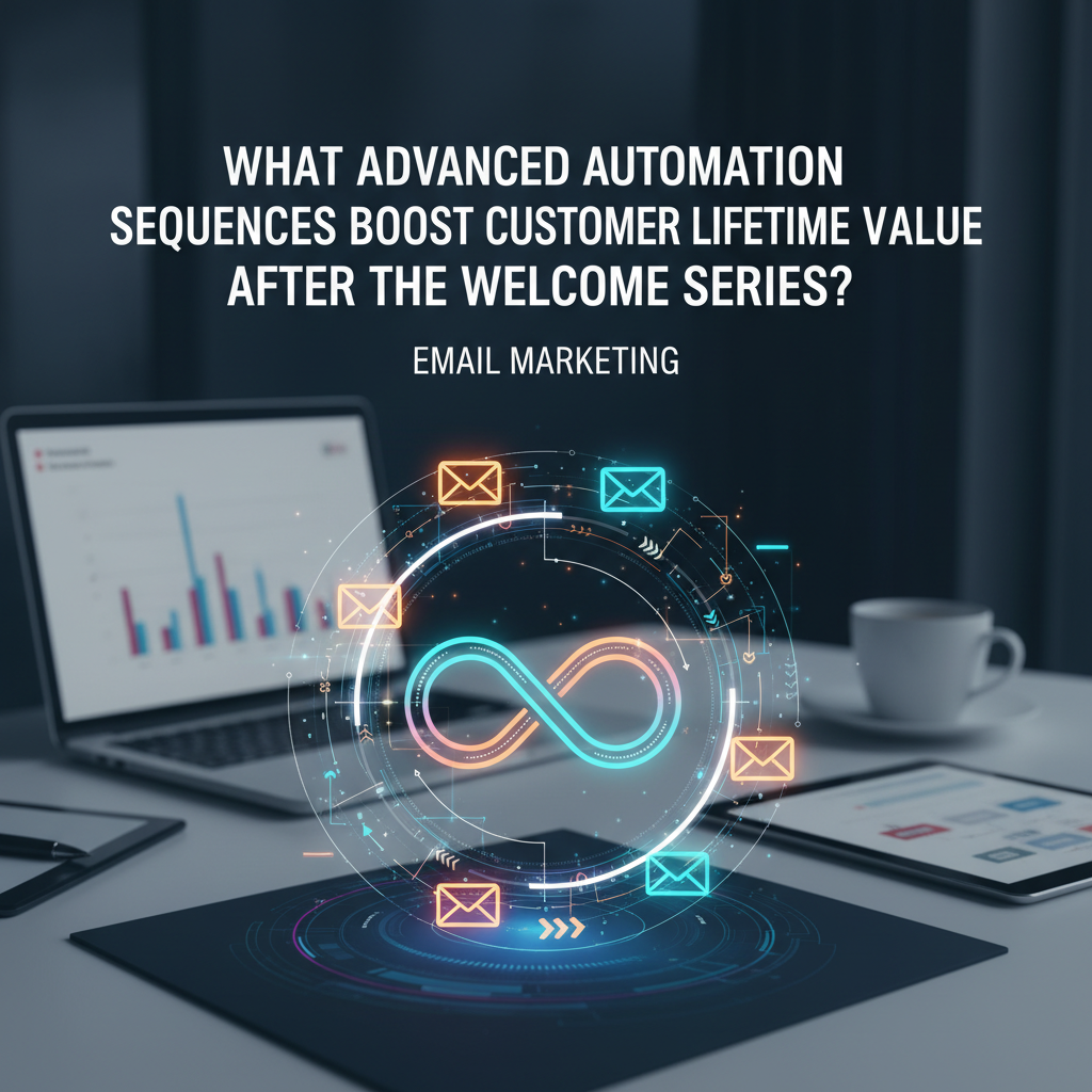 What advanced automation sequences boost customer lifetime value after the welcome series?