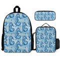 Under the Sea Sagittarius Seahorse Backpack for Back to School and Travel