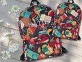 Personalized Backpack, Custom Floral School Backpack, Kids Backpack, Custom Teachers Bag, Teachers Gift, Personalized Travel Bag, School Bag