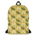 Rainbow Floral Backpack, backpacks for girls, back to school, college backpack, school bag, book bag