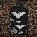 Goth Bat Backpack | Gothic Backpack | Vampire Bat Backpack | Dark Academia Backpack | Goth Accessories | Goth Back To School