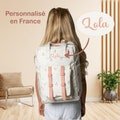 Personalized child school bag with first name - primary child backpack, customizable nursery/primary school back to school - school bag