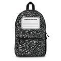 Black Composition Notebook Backpack | Stylish School Bag | Trendy Design