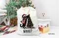 Cat Christmas Sack, Meowy Christmas Sack, Christmas Tree Cat Bag, Christmas Cat Gifts, Cat Xmas Tote Bag, Cat Lovers Christmas Gift Sack
