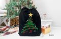 Christmas Tree Santa Sacks, Christmas Tote Bag, Santa Sack, Christmas Sack, Drawstring Bag, Christmas Gift Bags