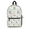 frog backpack, green backpack,cute backpack,girl backpack,personalized backpack for kids,toddler backpack,backpack diaper bag,small backpack