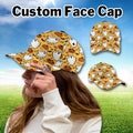 Custom Ghost Baseball Cap, Personalised Unisex Baseball Cap, Halloween Cap, Spooky Season Cap, Gift for Halloween Lover, Cute Spooky Hat