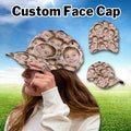 Custom Cap Face/Photos Mashup,Any Face Allover Hat,Personalised Unisex Baseball Cap,Anniversary Gift for Families Friends,Classic Cap Gift