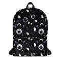 Bat Gothic Backpack - Practical, school bag with bats, ghosts and pentagrams