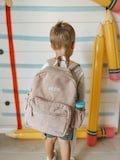 Personalized Boys Backpack|Custom Toddler Boy Birthday Gift|Daycare Book bag|Corduroy Backpack with Name|Embroidered Boys Christmas Gift