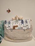 schoolbag to personalize first name kindergarten gift schoolbag nursery child personalization personalized velvet