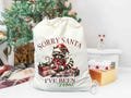 Sorry Santa I've Been Feral Bag, Christmas Feral Girl Gift, Christmas Sack, Santa Sack, Funny Raccoon Meme Bag, Christmas Season Santa Sack