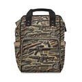 Tactical Baby Diaper Backpack - Camouflage Weapon Print